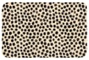OnlyWow Badematte Polka dots Schwarz Beige Rutschfest Bild 2