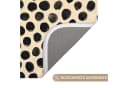 OnlyWow Badematte Polka dots Schwarz Rutschfest Memory-Foam Bild 3
