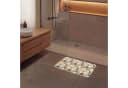 OnlyWow Badematte Mosaik Marmor Gold Rutschfest Polyester Bild 4