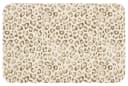 OnlyWow Badematte Leopard Klassisch Beige Rutschfest Bild 2