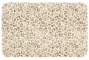 OnlyWow Badematte Leopard Klassisch Beige Rutschfest Polyester Bild 2