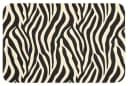 OnlyWow Badematte Zebra Schwarz-Weiß Rutschfest Bild 2