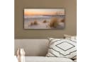 OneMillionCanvasses® Leinwandbild Panorama Strand Sonnenuntergang Bild 4