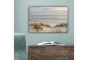 OneMillionCanvasses® Leinwandbild Sandstrand Panorama 30x20 cm Bild 5