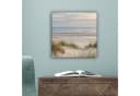OneMillionCanvasses® Leinwandbild Sandstrand Bewölkt Dünen Bild 5