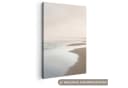 OneMillionCanvasses® Leinwandbild Küstenlinie Strand Meer 20x30 cm Bild 2