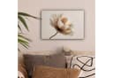 OneMillionCanvasses® Leinwandbild Blume Beige Creme Bild 1