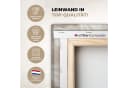 OneMillionCanvasses® Leinwandbild Dahlie Weiß 20x20 cm Bild 3