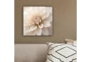 OneMillionCanvasses® Leinwandbild Dahlie Weiß 20x20 cm Bild 4