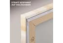 OneMillionCanvasses® Leinwandbild Dunstschwanzgras Beige/Weiß Bild 5