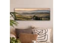 OneMillionCanvasses® Leinwandbild Panorama Toskana Bunt Bild 1