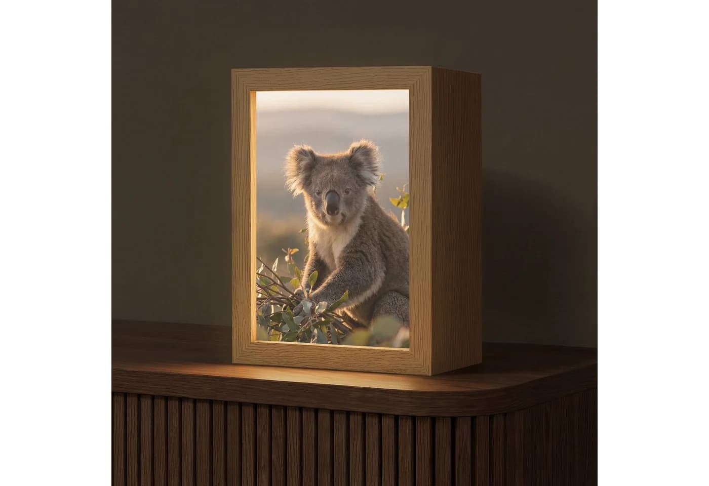 OnlyWow Tischleuchte Lightbox Koala Dimmbar LED - Bild 2