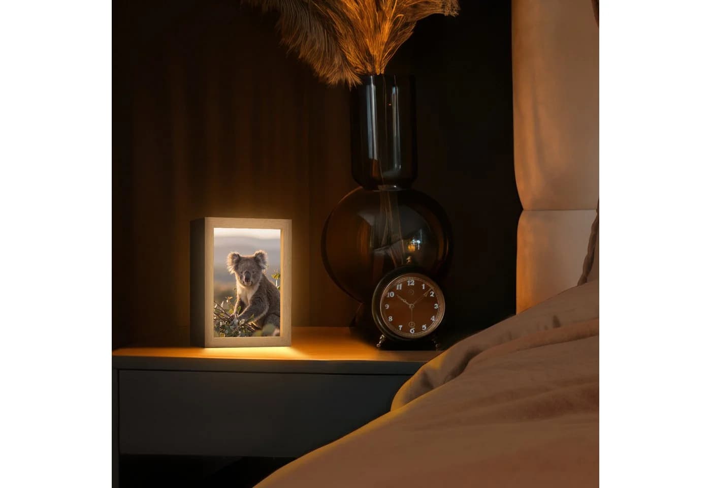 OnlyWow Tischleuchte Lightbox Koala Dimmbar LED - Bild 3
