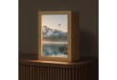 OnlyWow Tischleuchte Lightbox Berge Wasser Bäume Dimmbar LED Bild 2