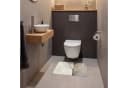 OnlyWow WC-Vorleger Wabi Sabi Beige Mikrofaser Bild 4