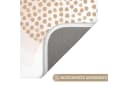 OnlyWow WC-Vorleger Aquarell Beige Modern Rechteckig Bild 3