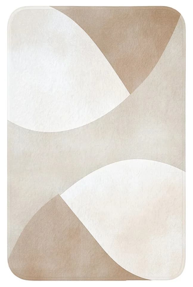 OnlyWow WC-Vorleger Braun Beige Japandi Design Memory Foam - Bild 2