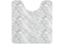 OnlyWow WC-Vorleger Grau-Weiß Marmor Memory-Foam Bild 2