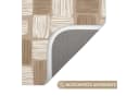 OnlyWow WC-Vorleger Block Braun Memory-Foam Mikrofaser Bild 3