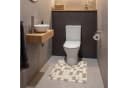 OnlyWow WC-Vorleger Block Braun Memory-Foam Mikrofaser Bild 4