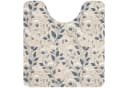 OnlyWow WC-Vorleger Klassisch Botanisch Blau Polyester Bild 2