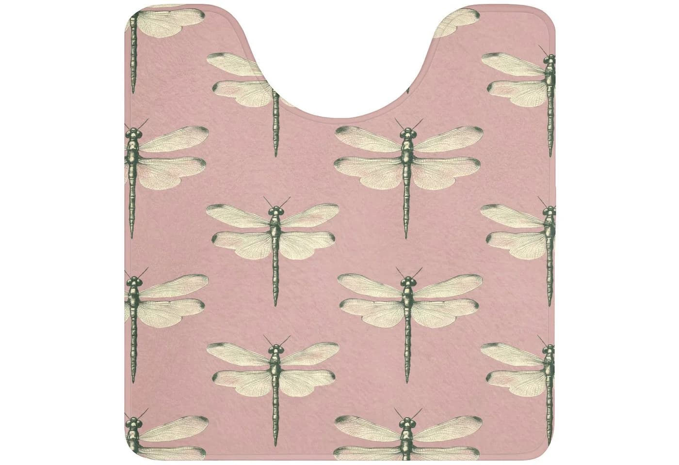 OnlyWow WC-Vorleger Lillibells Rosa Mikrofaser Memory-Foam - Bild 2