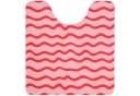 OnlyWow WC-Vorleger Verspielt Rot Mikrofaser Memory-Foam Bild 2