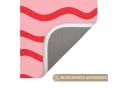OnlyWow WC-Vorleger Verspielt Rot Mikrofaser Memory-Foam Bild 3