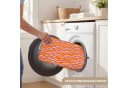 OnlyWow Badematte Retro Orange Rutschfest Memory-Foam Bild 5