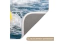 OnlyWow Badematte Gummiente Rutschfest Polyester Bild 3