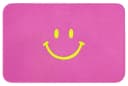 OnlyWow Badematte Smiley Rosa Polyester Rutschfest Bild 2
