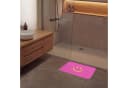 OnlyWow Badematte Smiley Rosa Polyester Rutschfest Bild 4