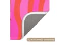 OnlyWow Badematte Text Modern Bunt Rutschfest Bild 3