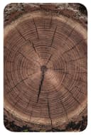 OnlyWow WC-Vorleger Baum-Motiv Braun Mikrofaser Bild 2