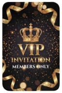 OnlyWow WC-Vorleger VIP Krone Gold Rechteckig Bild 2