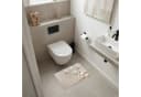 OnlyWow WC-Vorleger Muscheln Seesterne Polyester Rechteckig Bild 1