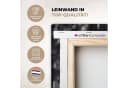 OneMillionCanvasses® Leinwandbild Springen - Pferd - Schwarz - Weiß Bild 3