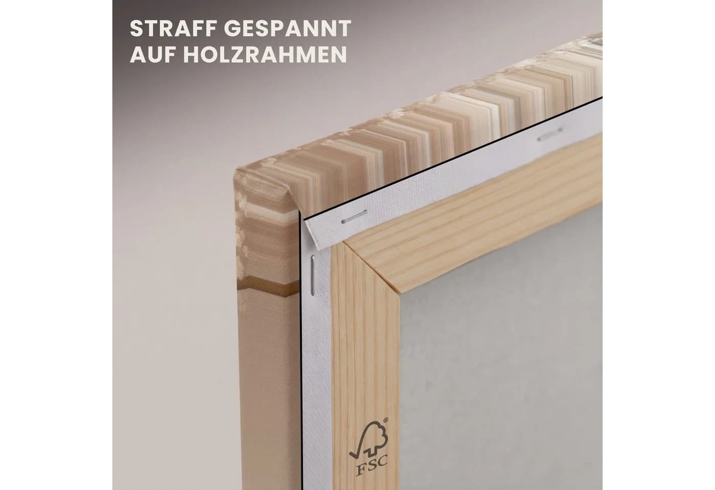 OneMillionCanvasses® Leinwandbild Panorama Blüten Weiß Minimalistisch - Bild 5
