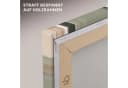 OneMillionCanvasses® Leinwandbild Abstrakt Pinselstriche Erdtöne Bild 5