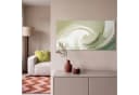 OneMillionCanvasses® Leinwandbild Abstrakt Grün Panorama Bild 1