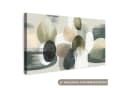 OneMillionCanvasses® Leinwandbild Panorama Minimalistisch Beige Bild 2