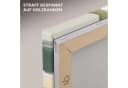 OneMillionCanvasses® Leinwandbild Panorama Minimalistisch Beige Bild 5
