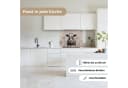 KitchenYeah Küchenrückwand selbstklebend Kuh Porträt Modern Bild 4