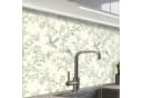 KitchenYeah Küchenrückwand Selbstklebend Klassisch Vögel Grün Bild 2