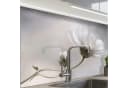 KitchenYeah Küchenrückwand Blumen Grau Selbstklebend Bild 2