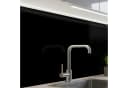 KitchenYeah Küchenrückwand Schwarz Selbstklebend Glasoptik Bild 2