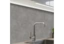 KitchenYeah Küchenrückwand Selbstklebend Industriell Grau Beton Bild 2