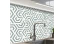 KitchenYeah Küchenrückwand Grün Selbstklebend Geometrisches Muster Bild 2