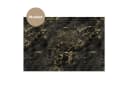 KitchenYeah Küchenrückwand Selbstklebend Schwarz Gold Marmor Glasoptik Bild 3