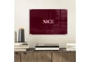 MuchoWow Acrylglasbild Nizza Rosa Rot Modern Bild 1